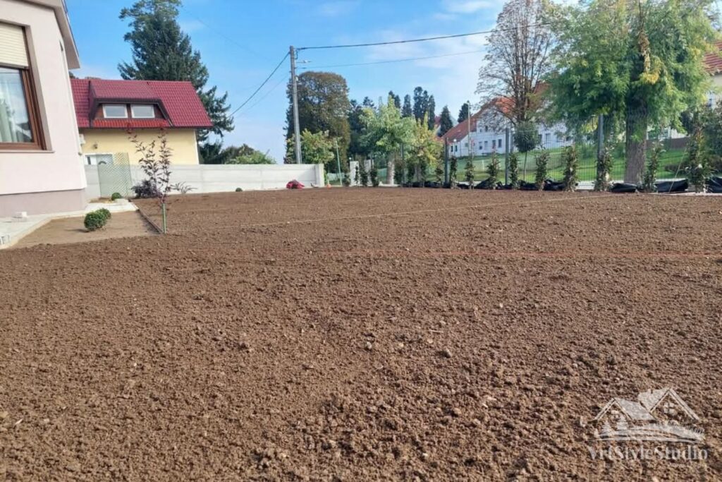 sadnja travnjaka i polaganja travnog busena