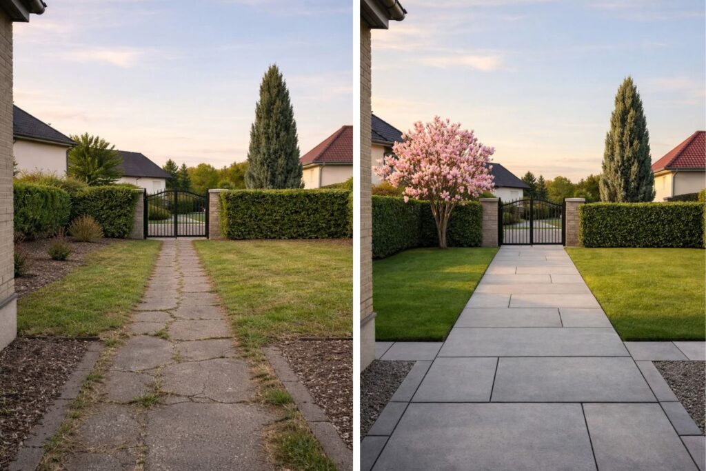 Konceptualno i idejno rješenje vrta i okućnice