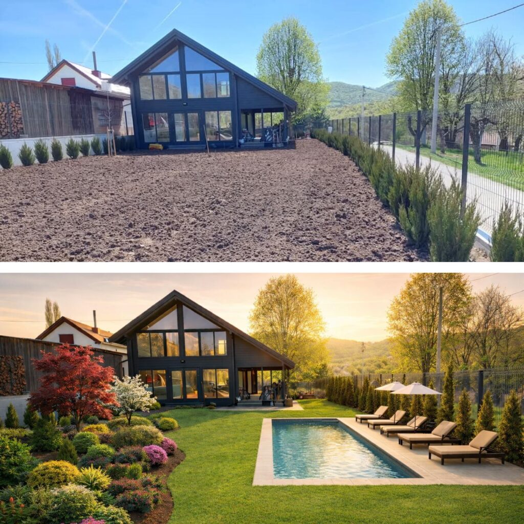 Konceptualno i idejno rješenje vrta i okućnice